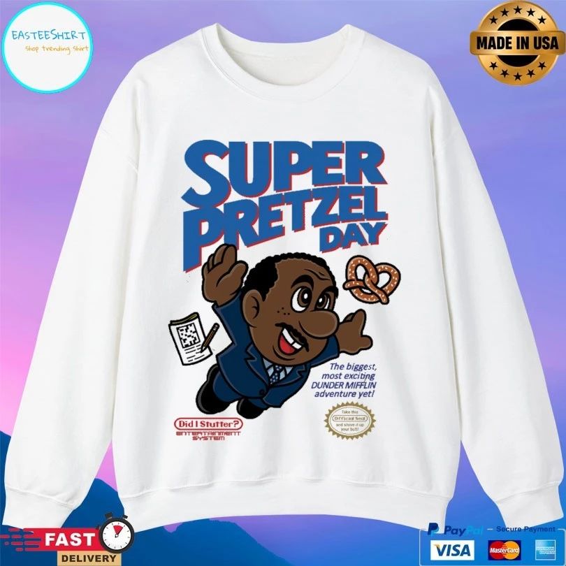 Super Pretzel Day The Biggest Most Exciting Dunder Mifflin Adventure Yet T-shirt