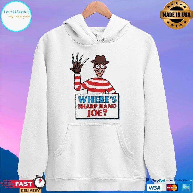 Freddy Krueger Where’s Sharp Hand Joe T-shirt