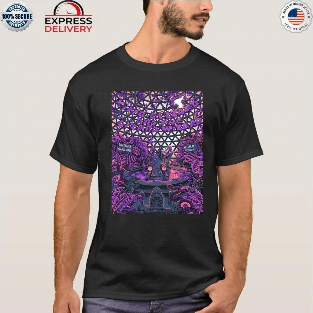King Gizzard And the Lizard Wizard Brisbane 2025 Poster For Fortitude Music Hall In Australia On December 7 2025 Shirt