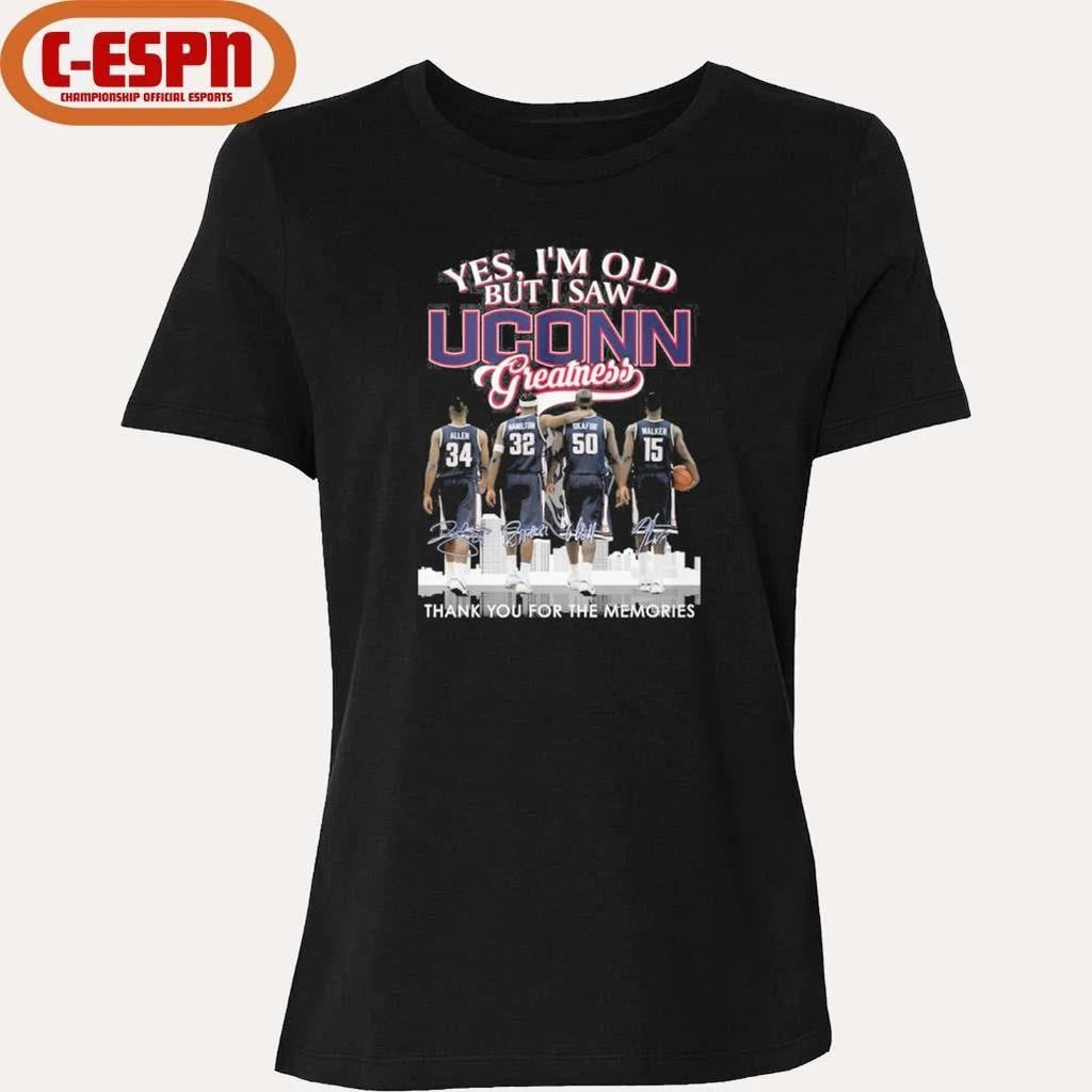 Yes, I’m Old But I Saw Uconn Men’s Basketball Greatness Shirt