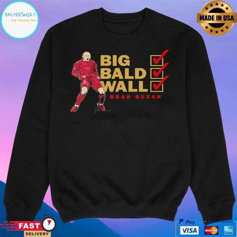 Big Bald Wall Bard Guzan T-shirt
