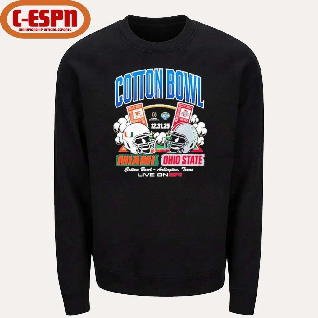 2025 Cotton Bowl Head to Head Shirt