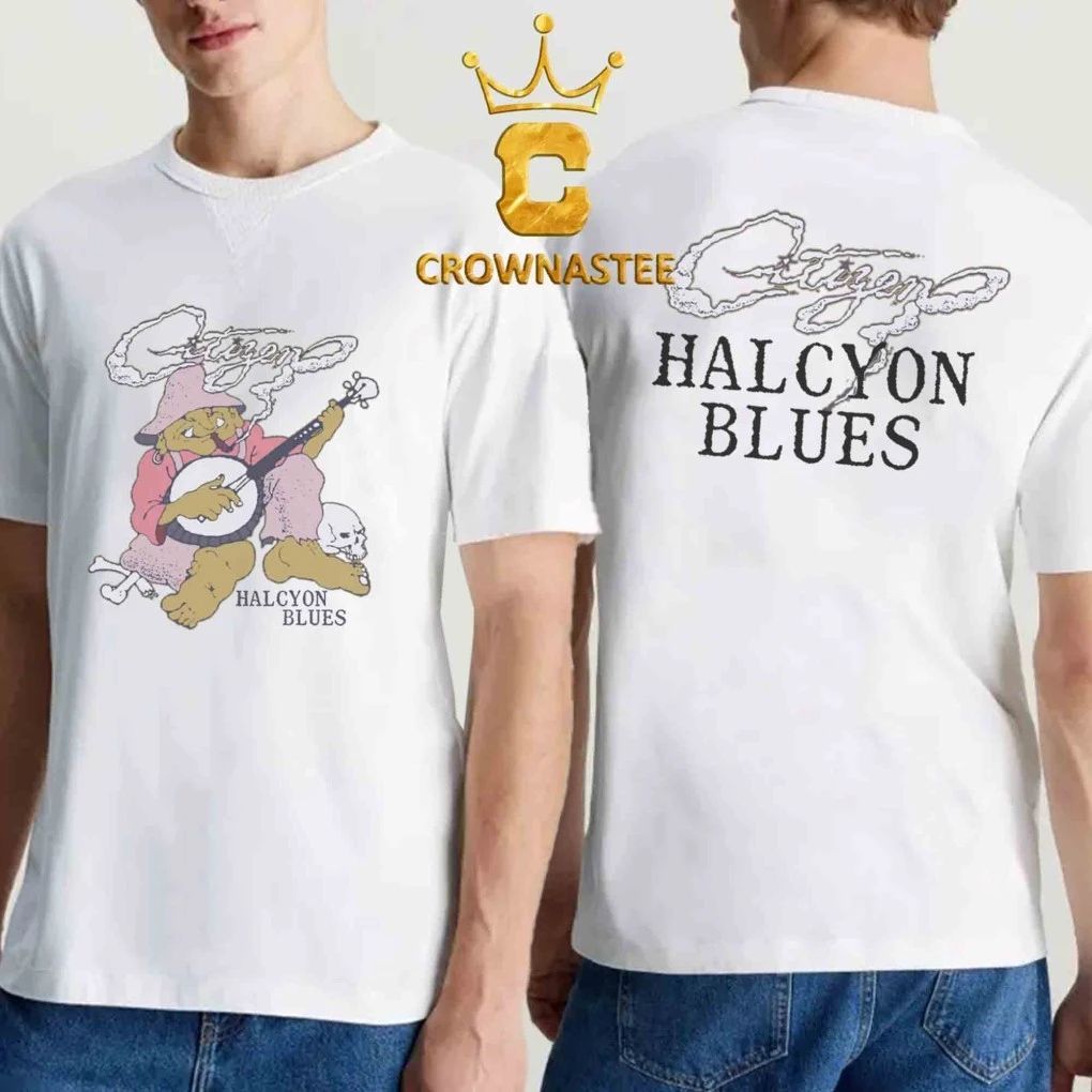 Citizen The Band Smokin Gnome 2026 Tour Halcyon Blues Two Sided Shirt