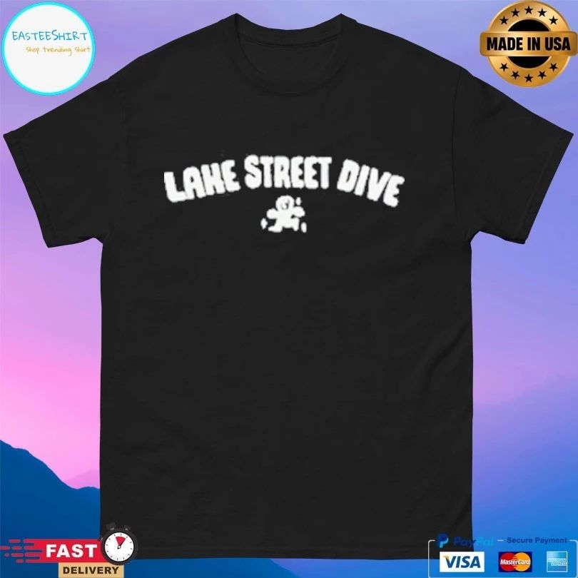 Lake Street Dive Embroidered Disco Man Tour T-shirt