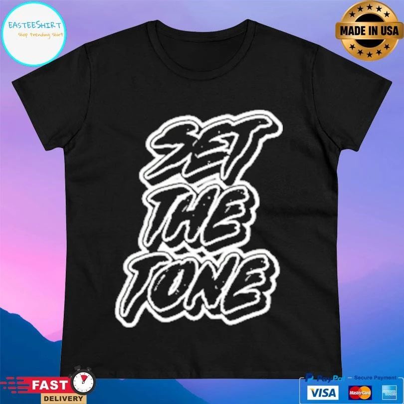 Connor Steel Set The Tone T-shirts