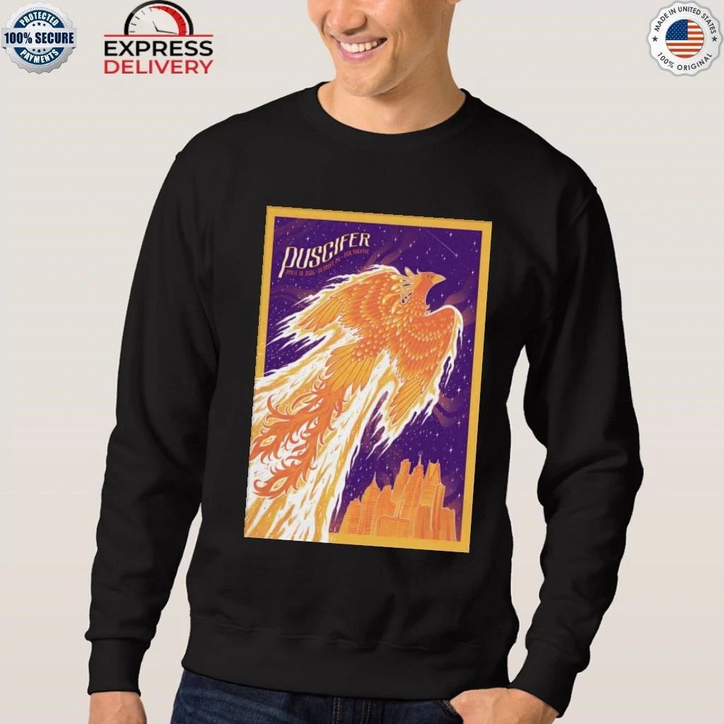 Puscifer Apr 18 2026 Fox Theatre Detroit Show Shirt