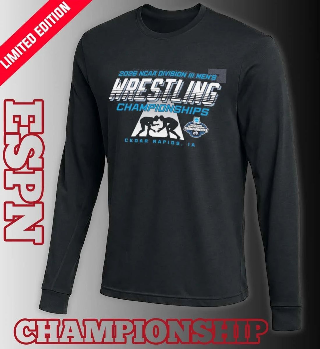 2026 NCAA Division III Wrestling Championships – Cedar Rapids, IA Shirt