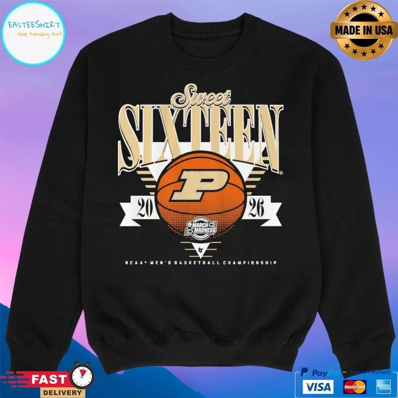 Purdue Boilermakers Mbb 2026 Sweet Sixteen March Madness Ncaa Men’s Basketball Championship T-shirt