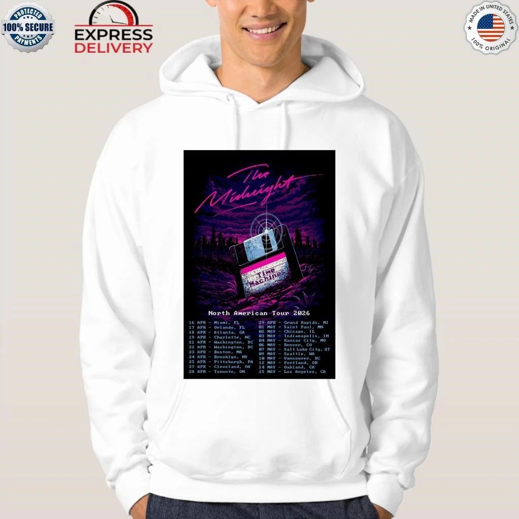 The Midnight North American Tour 2026 Shirt