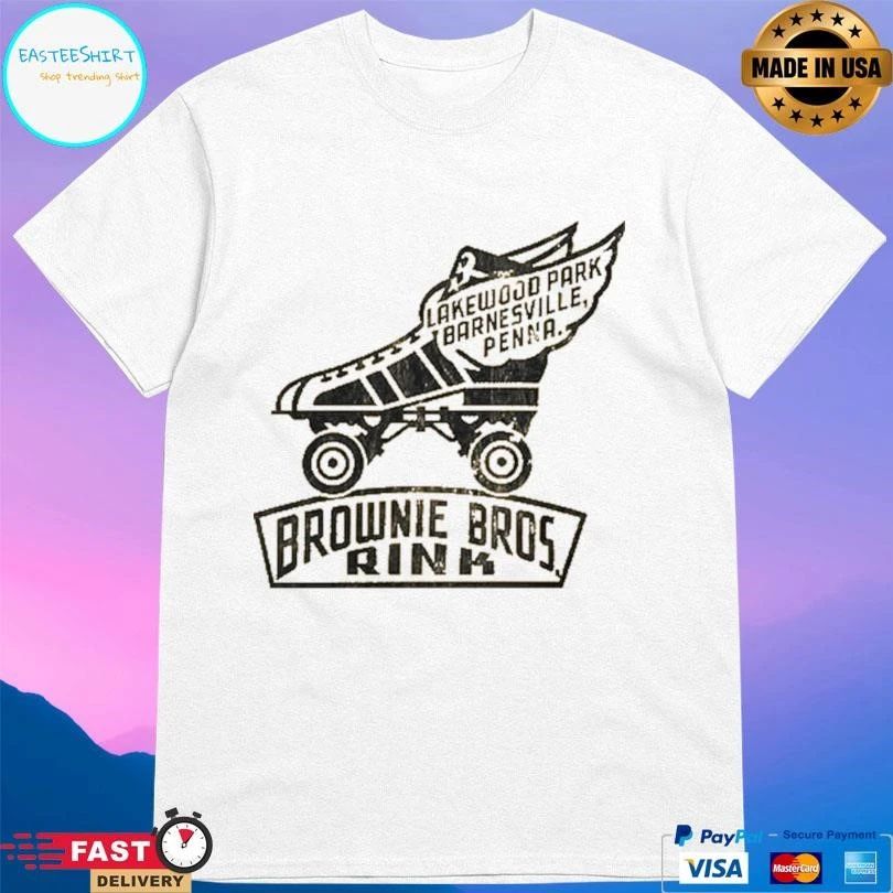 Brownie Bros Rink Lakewood Park Barnesville Penna T-shirts