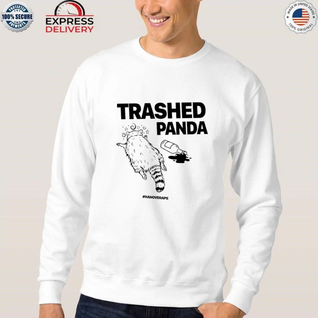 Ashland Drunk Racoon Trashed Panda Shirt