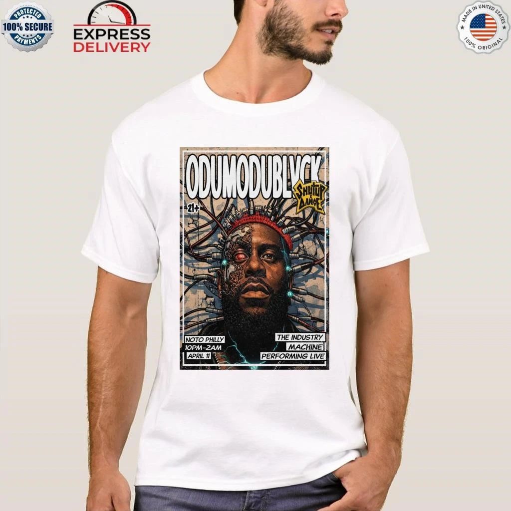 Odumodu Blvck Apr 11 2026 In Philadelphia PA Shirt