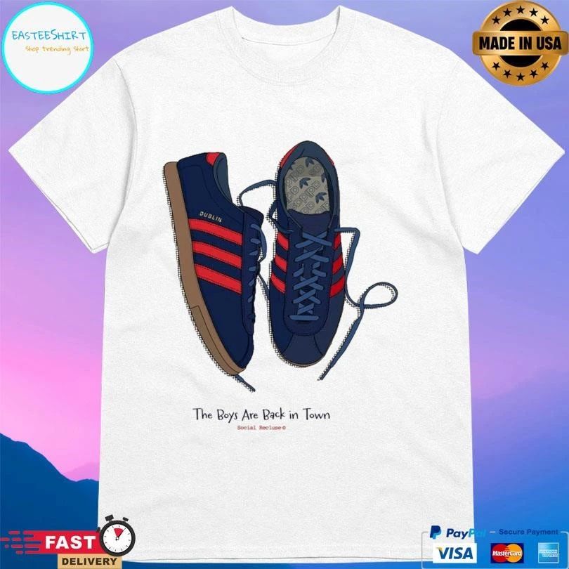 The Boys Are Back In Town Social Recluse T-shirts