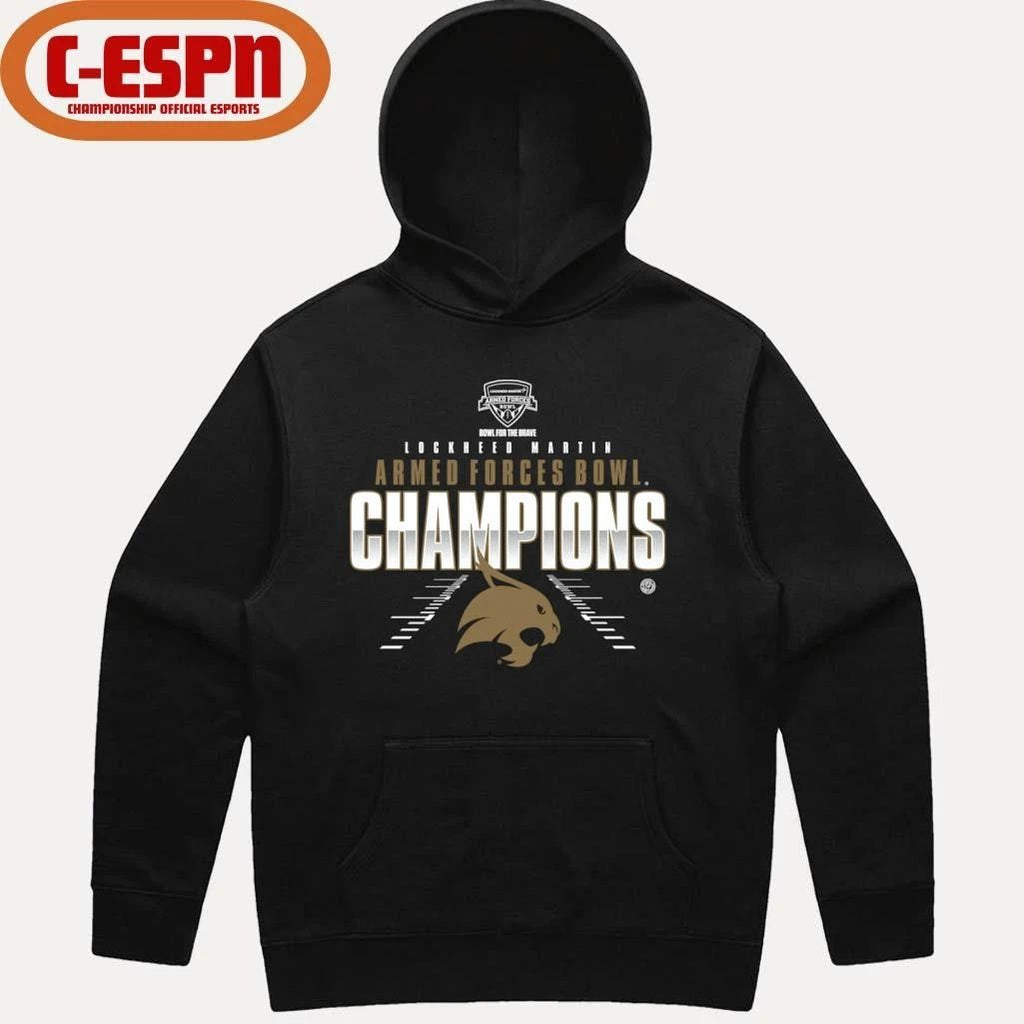 Texas State Football Armed Forces bowl Champions Shirt
