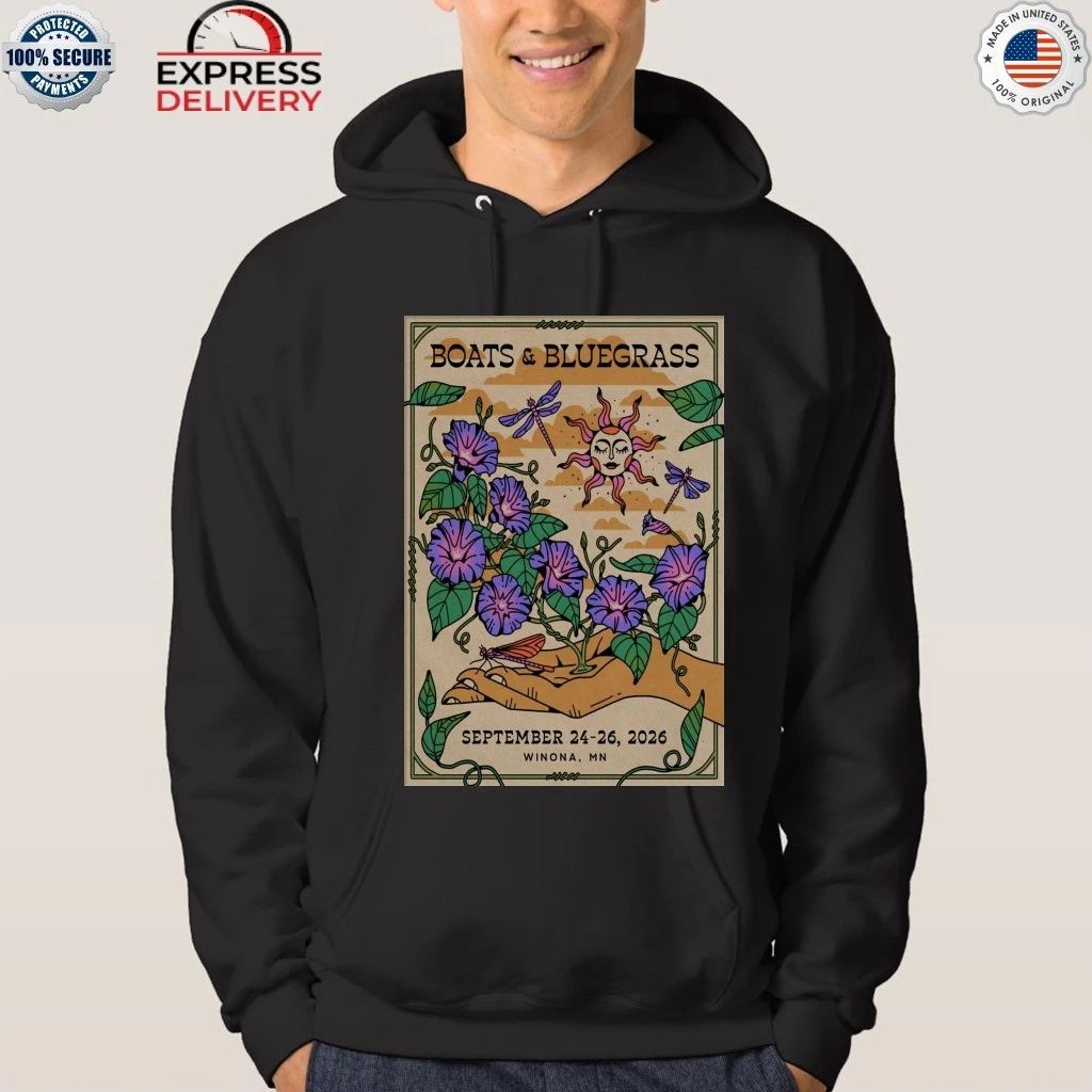 Boats And Bluegrass Festival Sept 24-26 2026 In Winona MN Shirt