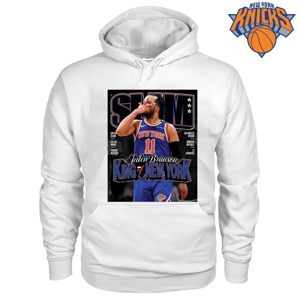 New York Knicks Champions NBA 2026 Jalen Brunson Slam Magazine Cover Shirt