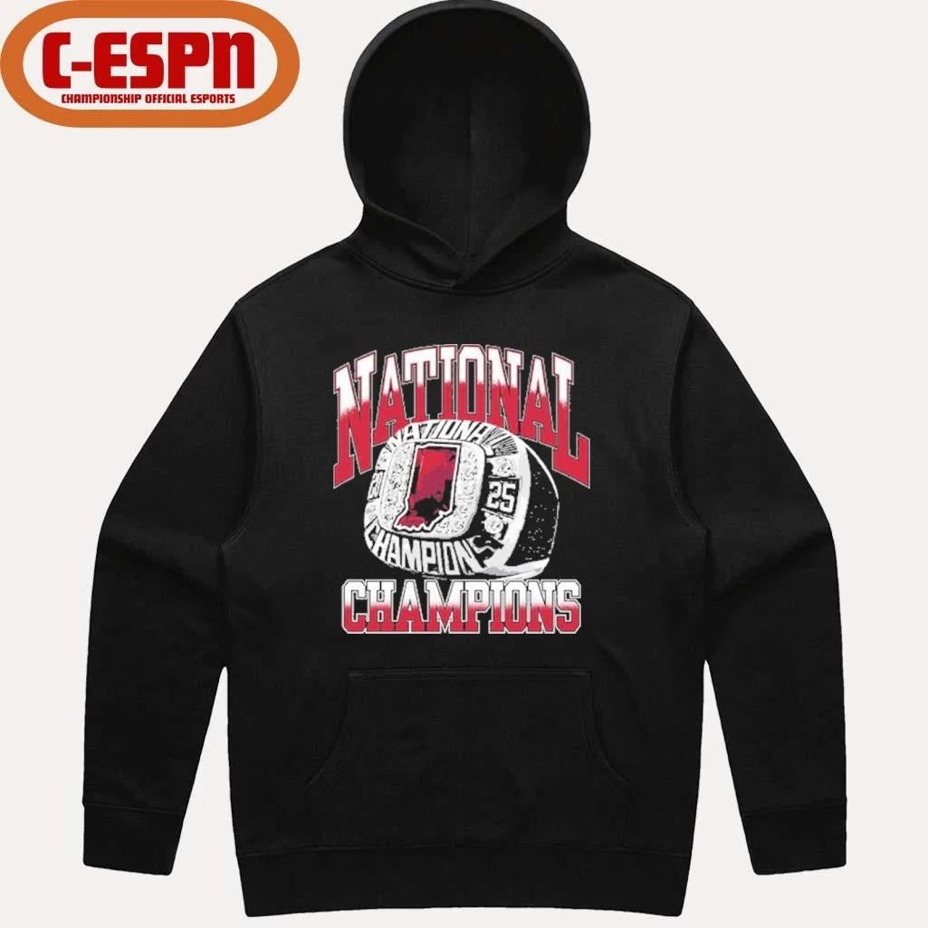 IU Football Indiana CFP National Champions Ring T-Shirt