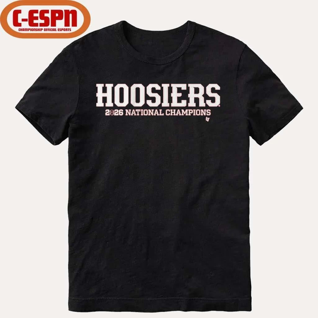 Hoosiers National Champions 2026 IU Football T-Shirt
