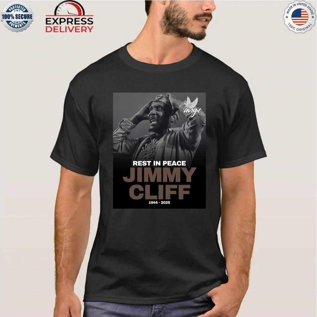 Rest In Space Jimmy Cliff Shirt
