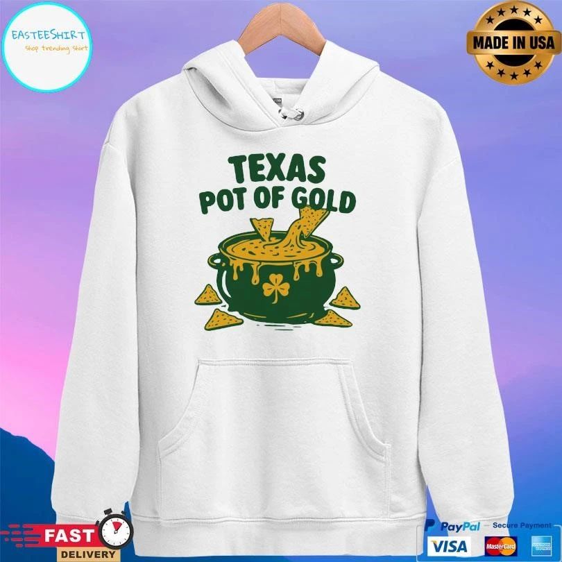 Texas Pot Of Gold St Patrick’s Day T-shirts