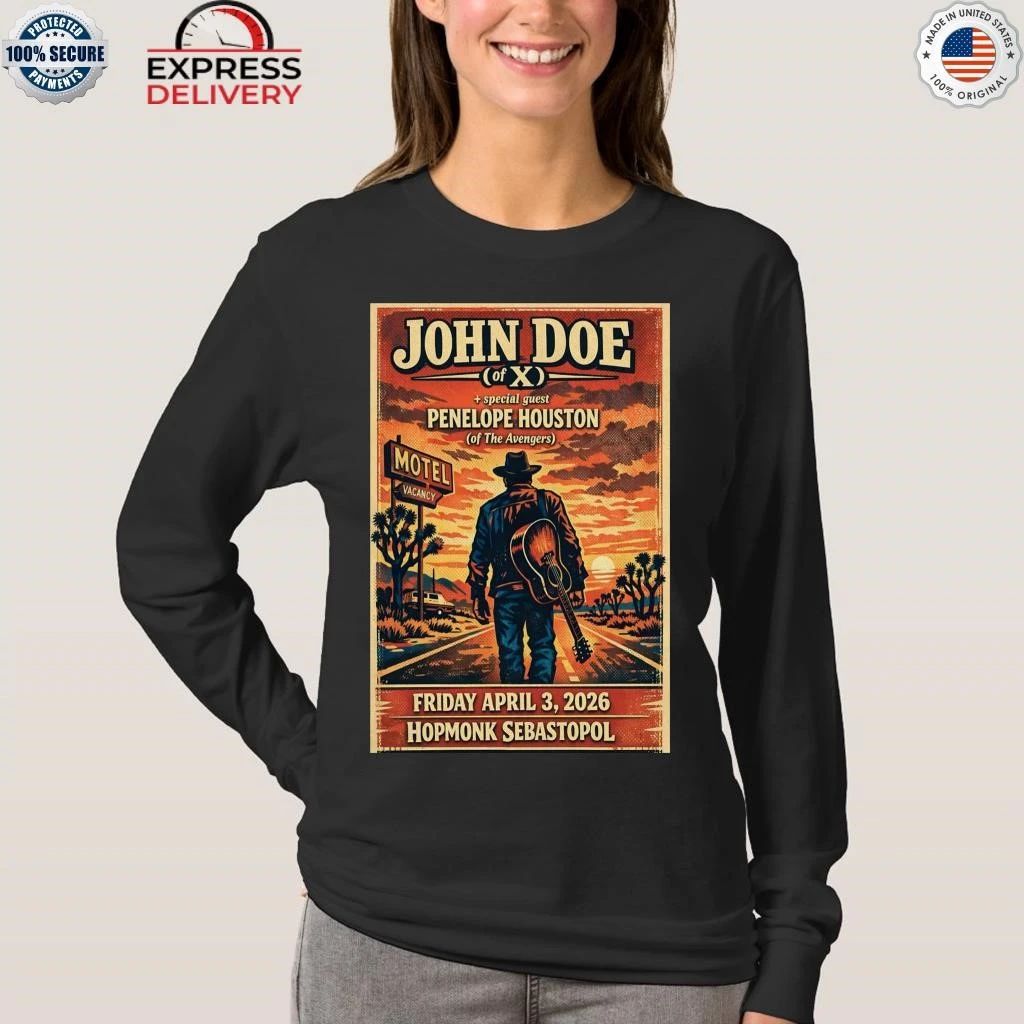 John Doe 4 3 2026 Sebastopol CA Shirt