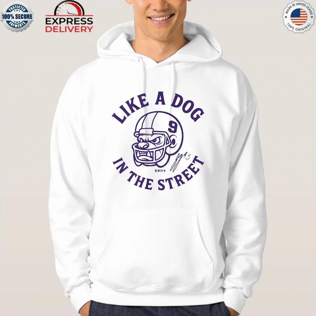 J.J. McCarthy Like a Dog in the Street Shirt