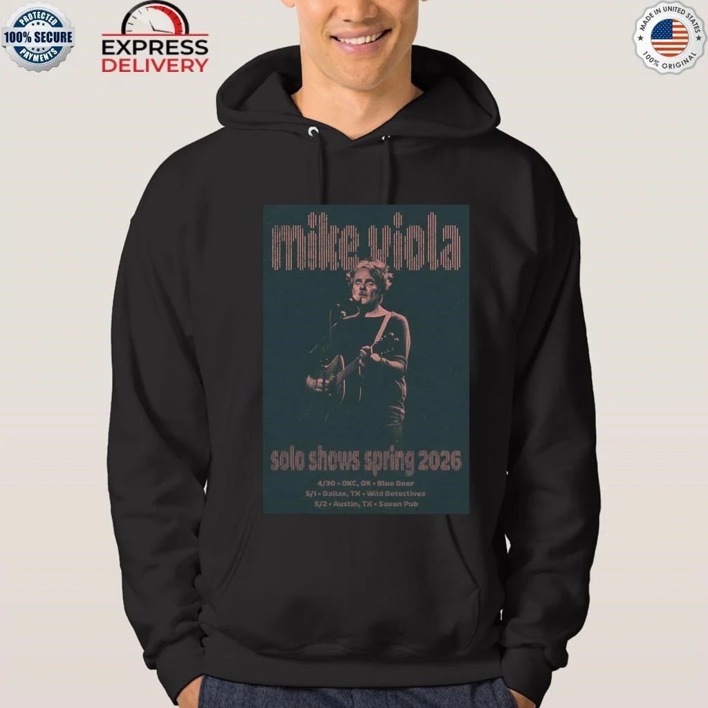 Mike Viola Spring 2026 Solo Tour Shirt