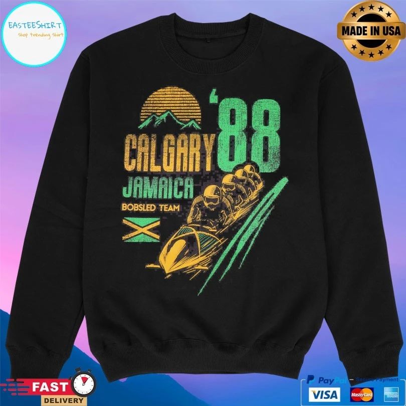 Calgary 88 Jamaican Bobsled Team T-shirt