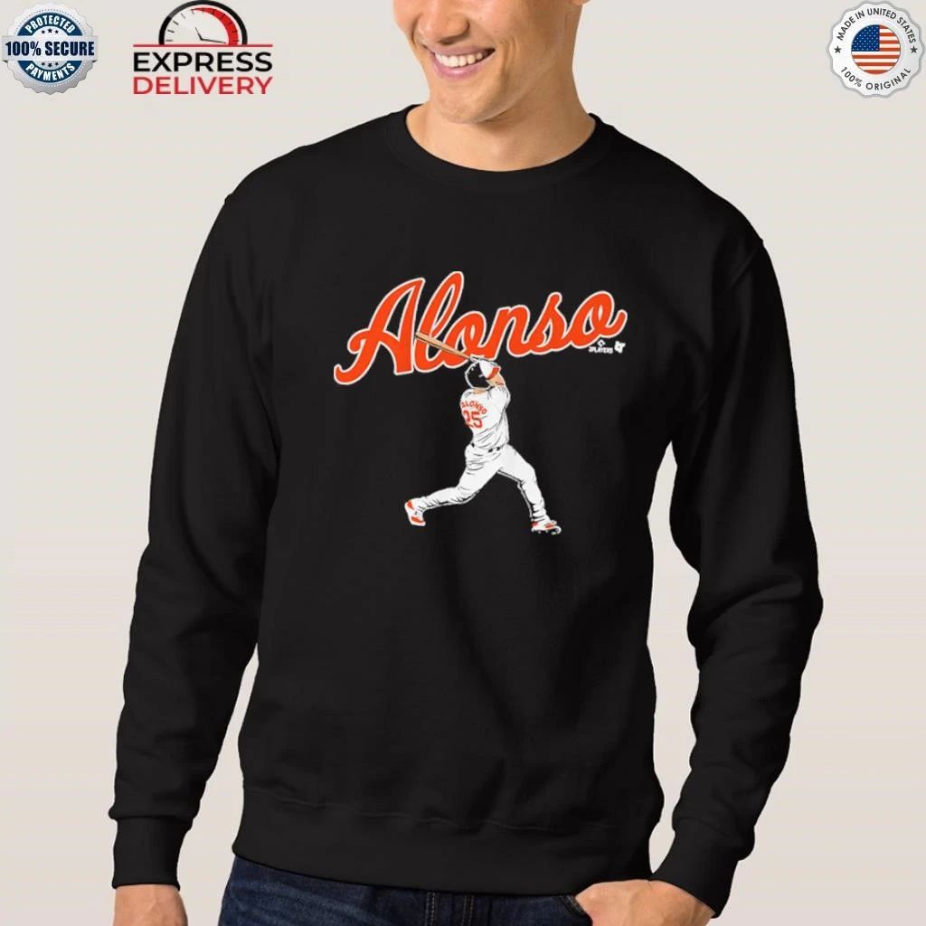 Pete Alonso Baltimore Slugger Swing Shirt