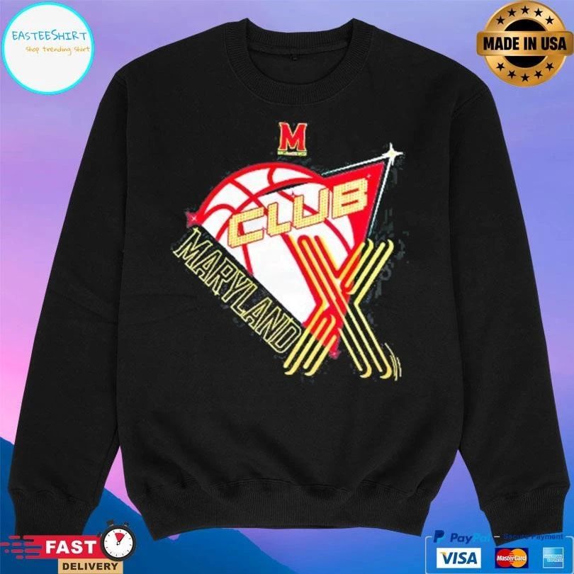 Maryland Terrapins Men’s Basketball Club Logo T-shirts