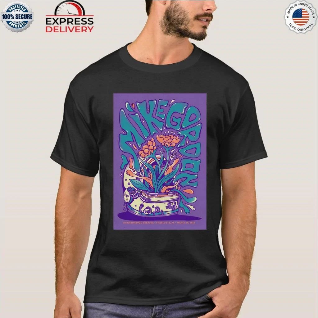 Mike Gordan Charlotte NC On March 19 2026 Shirt