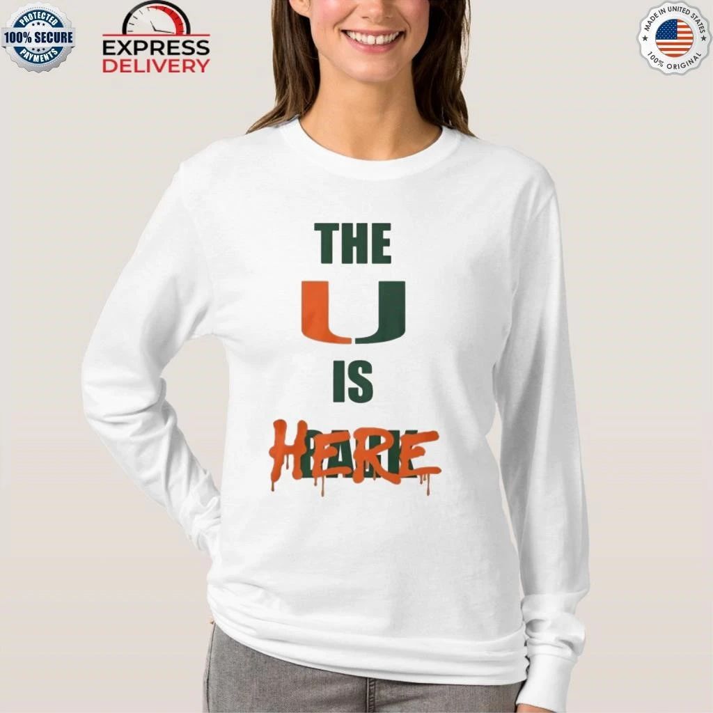 Hurricanes The U Is Here Shirt