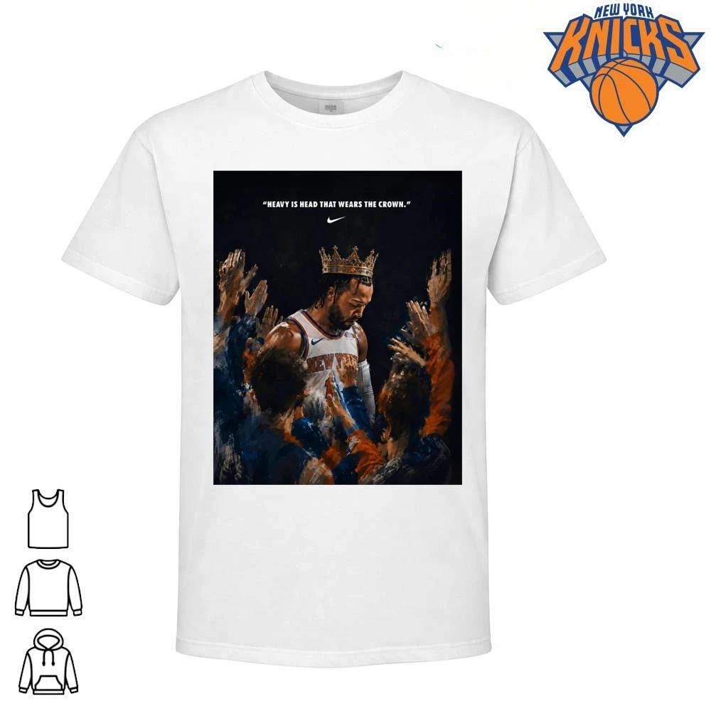 New York Knicks Jalen Brunson Heavy Is The Head That Wears The Crown King NBA Finals 2026 Shirt