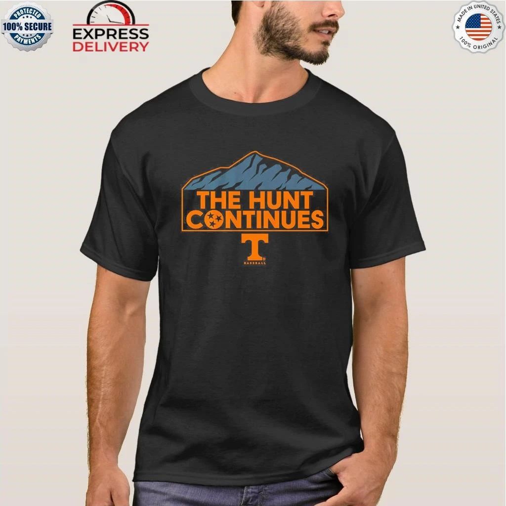 Tennessee Baseball The Hunt Continues Mountain Logo Shirt