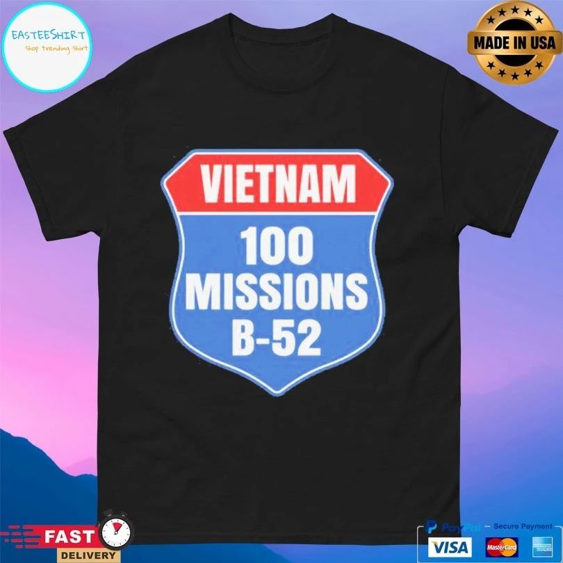 Vietnam 100 Missions B-52 T-shirt