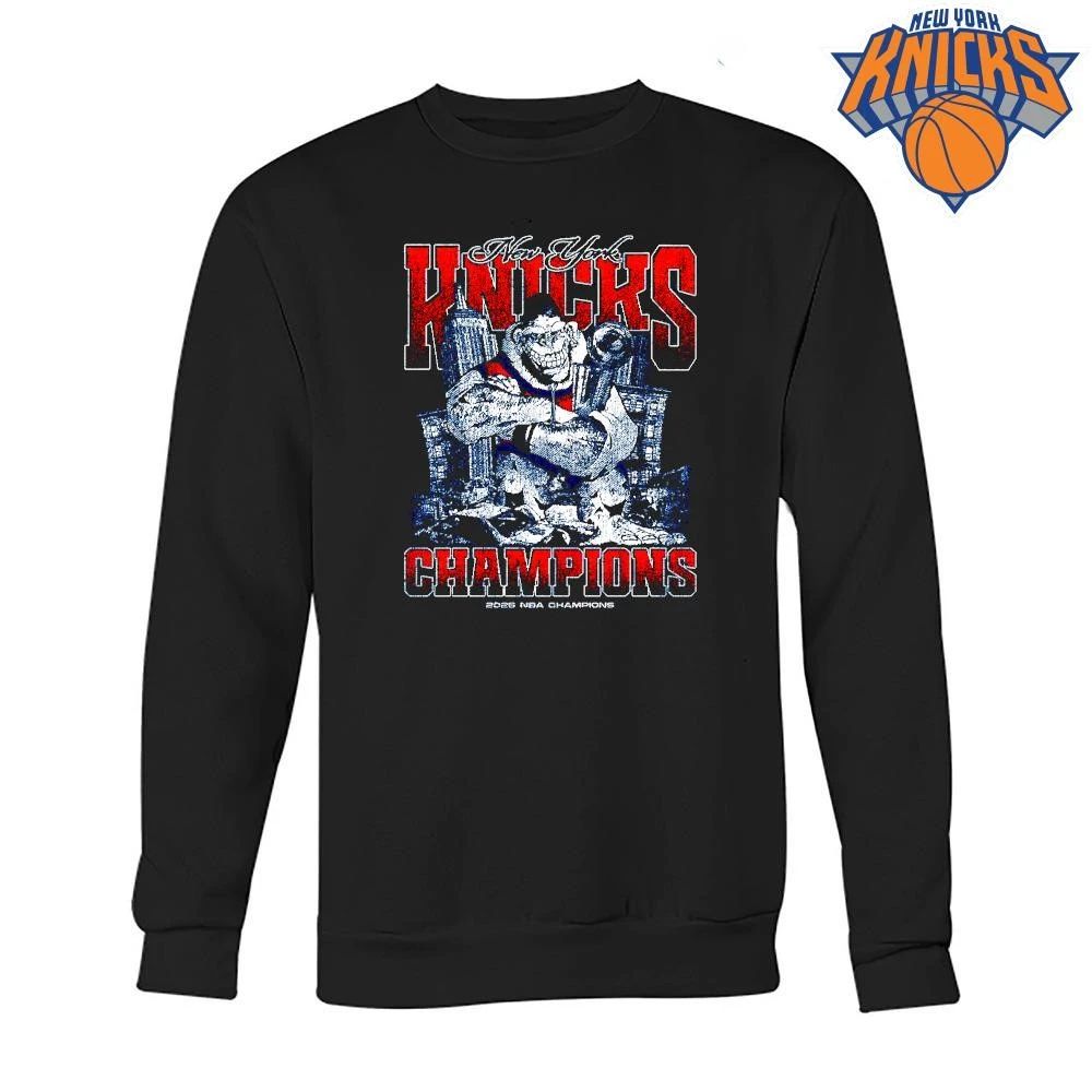 New York Knicks Champions King Kong Empire State Building Bootleg Rap Shirt