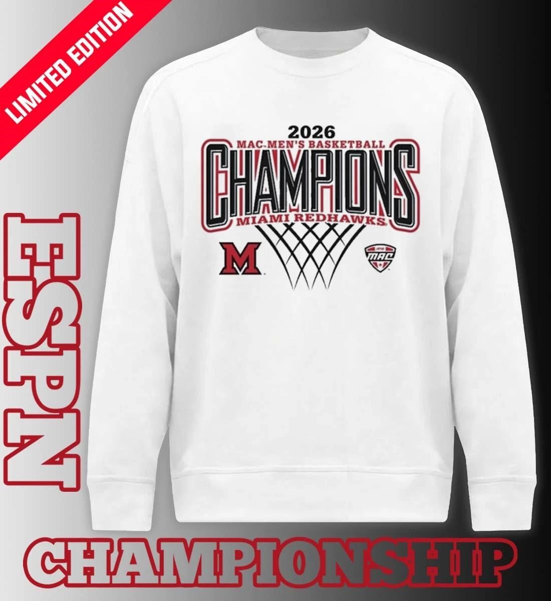 Miami Men’s Basketball 2026 MAC Regular Season Champions T-Shirt