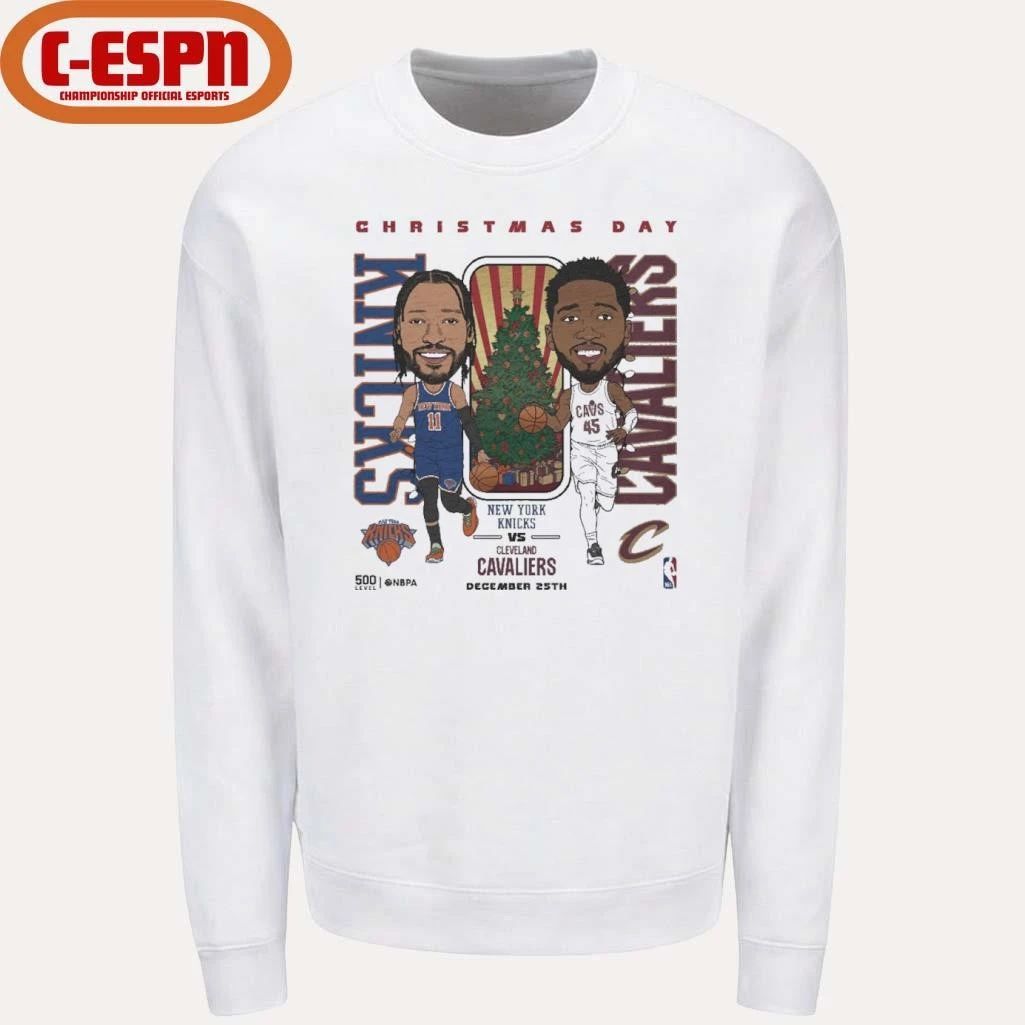 Jalen Brunson Vs Donovan Mitchell 2025 NBA Christmas Day Match Up Shirt