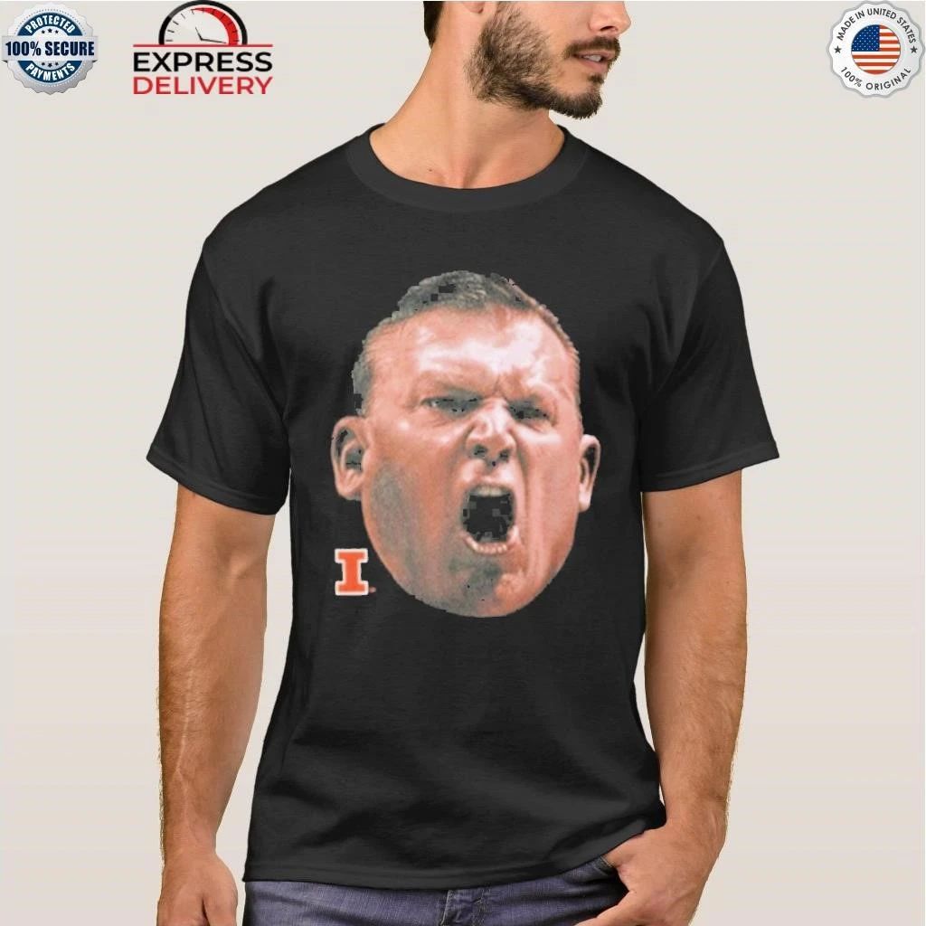 Illinois Bret Bielema Big Face Shirt