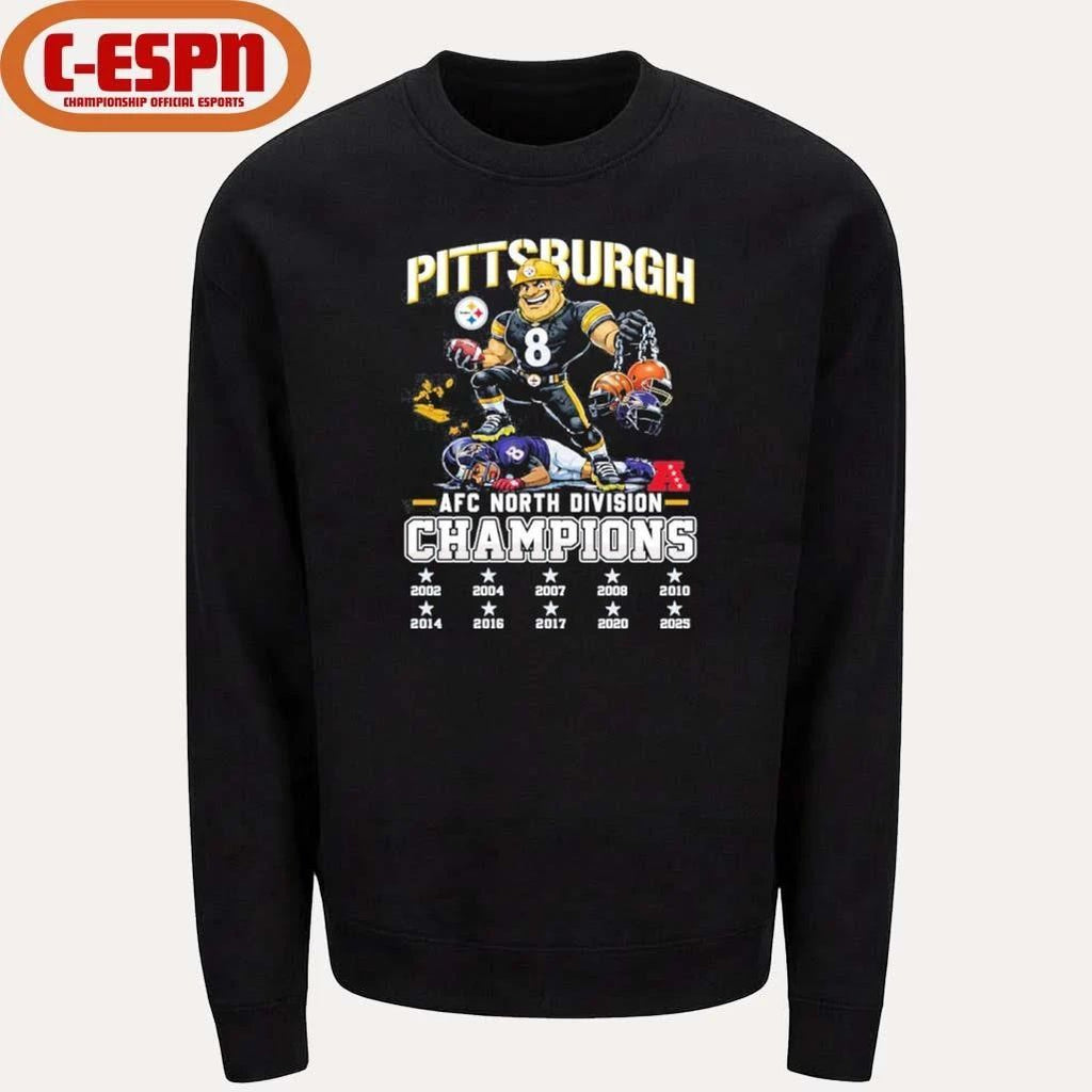 Steelers AFC North Champions Mascot shirt