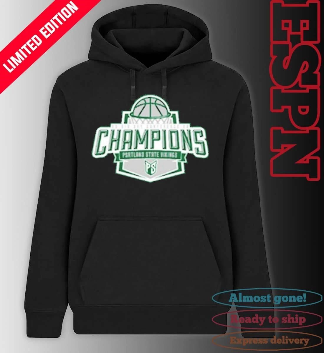 Portland State Men’s Basketball 2026 Big Sky Conference Champions Shirt