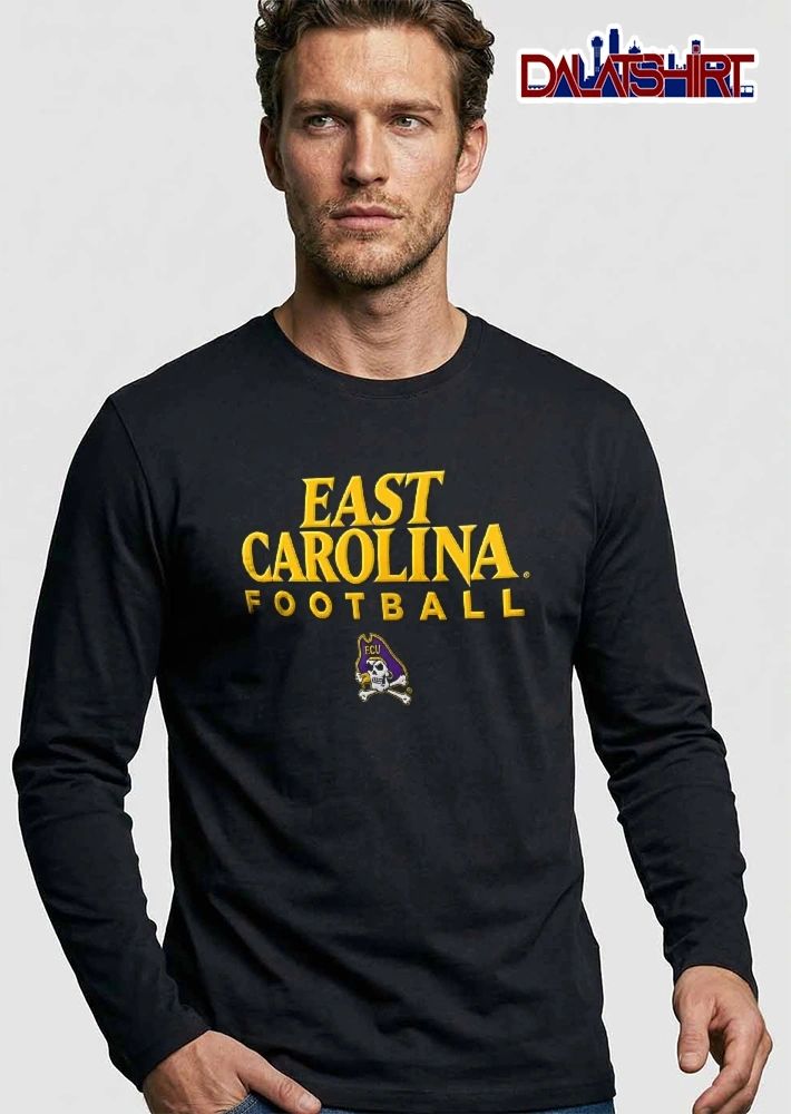 East Carolina Pirates NCAA Football Skull Crossbones Mascot Logo shirt