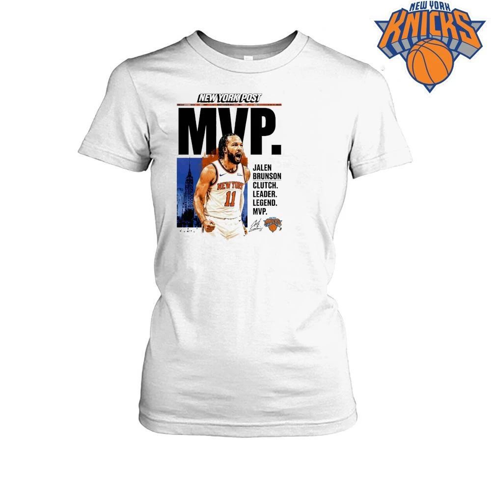 New York Knicks Jalen Brunson Clutch Leader Legend MVP NBA Finals 2026 Shirt