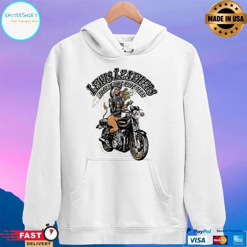 Lewis Leathers X Rockin’jelly Bean Motorcycle Clothiers T-shirts
