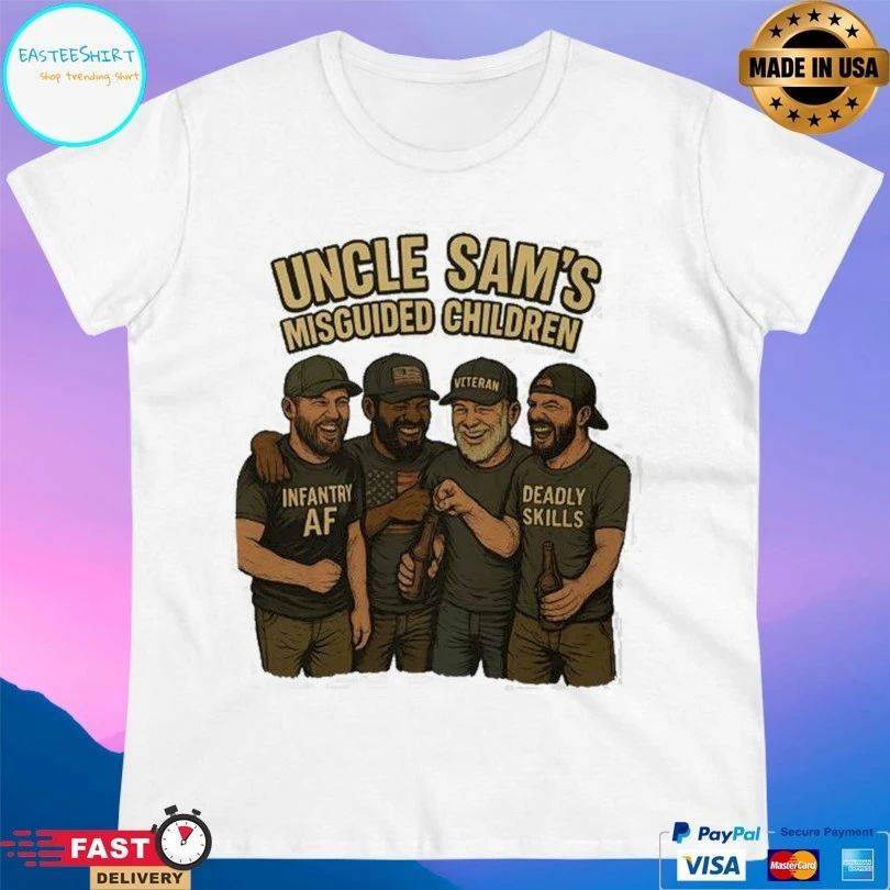 Uncle Sam’s Misguided Children Veteran T-shirt