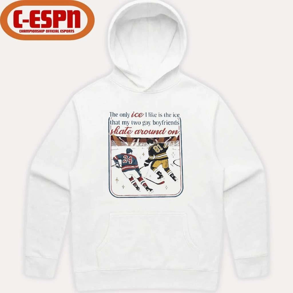 Ice Skate Around On Boston Raiders Hockey Shirt