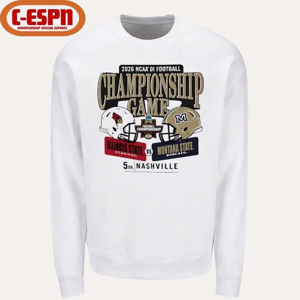 Illinois State Vs Montana State FCS DI Football Championship Game Shirt