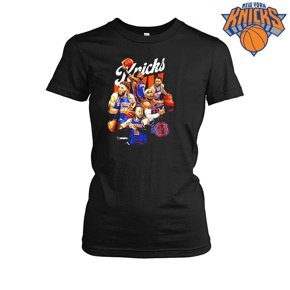 New York Knicks Jalen Brunson Josh Hart Mikal Bridges Players Vintage Graphic NBA Finals 2026 Shirt