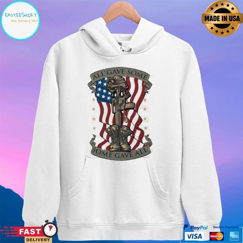 All Gave Some Some Gave All American Flag T-shirt