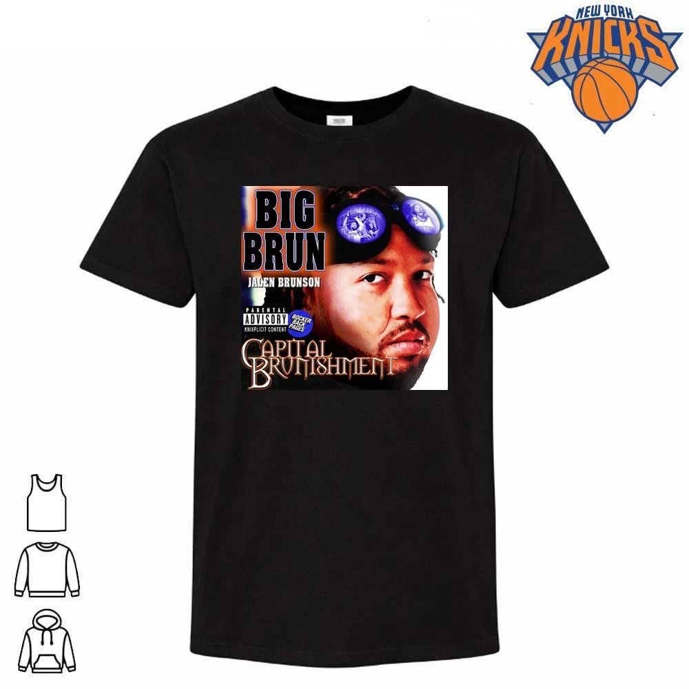 Big Brun Jalen Brunson Capital Brunishment New York Knicks NBA Finals 2026 Shirt